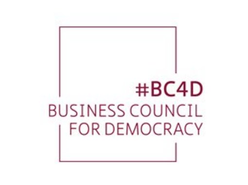 Logo des BC4D (Business Council for Democracy)